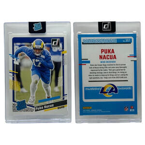 2023 Panini Donruss - Rated Rookie Puka Nacua #357 Rams Rookie Card (RC)